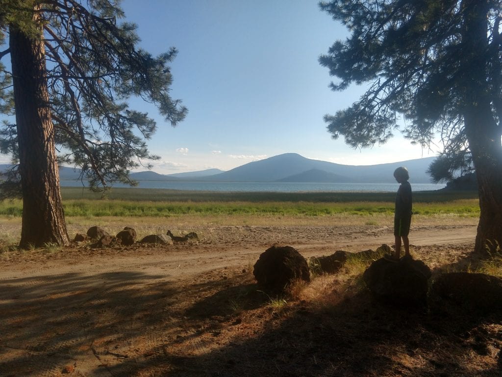 Lava Flow Campground, Davis Lake