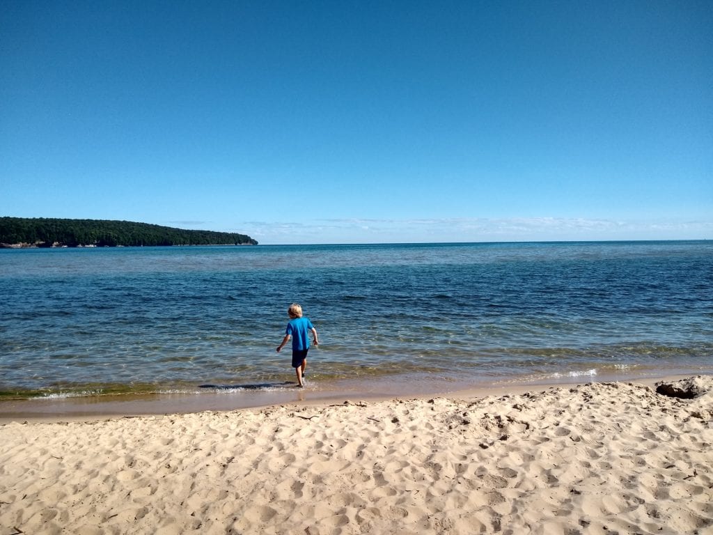 Lake Superior at Sand Point Beach